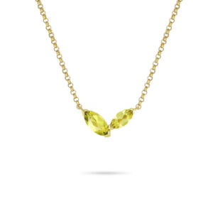 Yellow Australian Sapphire Nayana Necklace