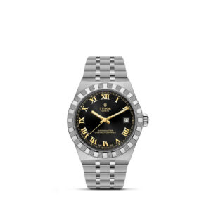 Tudor Royal 36mm stainless steel black dial watch M2836C1A0-0101