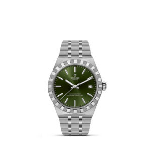 Tudor Royal 36mm stainless steel green dial watch M2836C1A0-0103