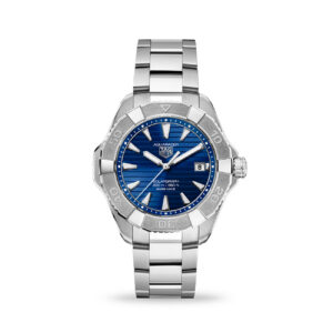 TAG Heuer Aquaracer Professional 200 Solargraph WBP1117.BA0047 blue dial stainless steel watch