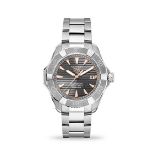 TAG Heuer Aquaracer Professional 200 Solargraph WBP1190.BZ0003 titanium watch with polar blue dial