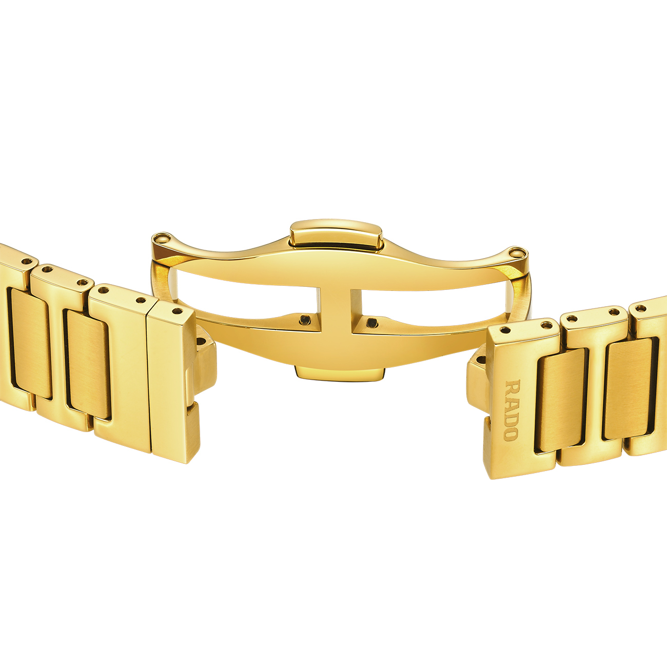 RADO 3-fold watch bracelet RADO 3-fold, Stainless steel / PVD watch bracelet