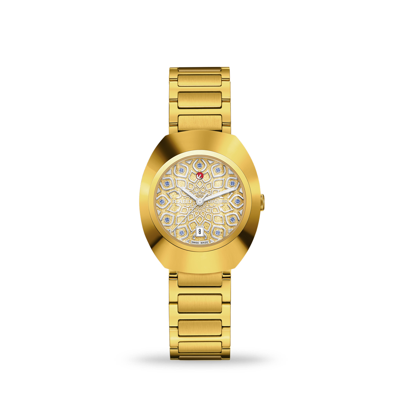 Rado DiaStar Original Automatic R12171643 Gold Watch Rado DiaStar Original Automatic R12171643 gold ceramic women’s watch