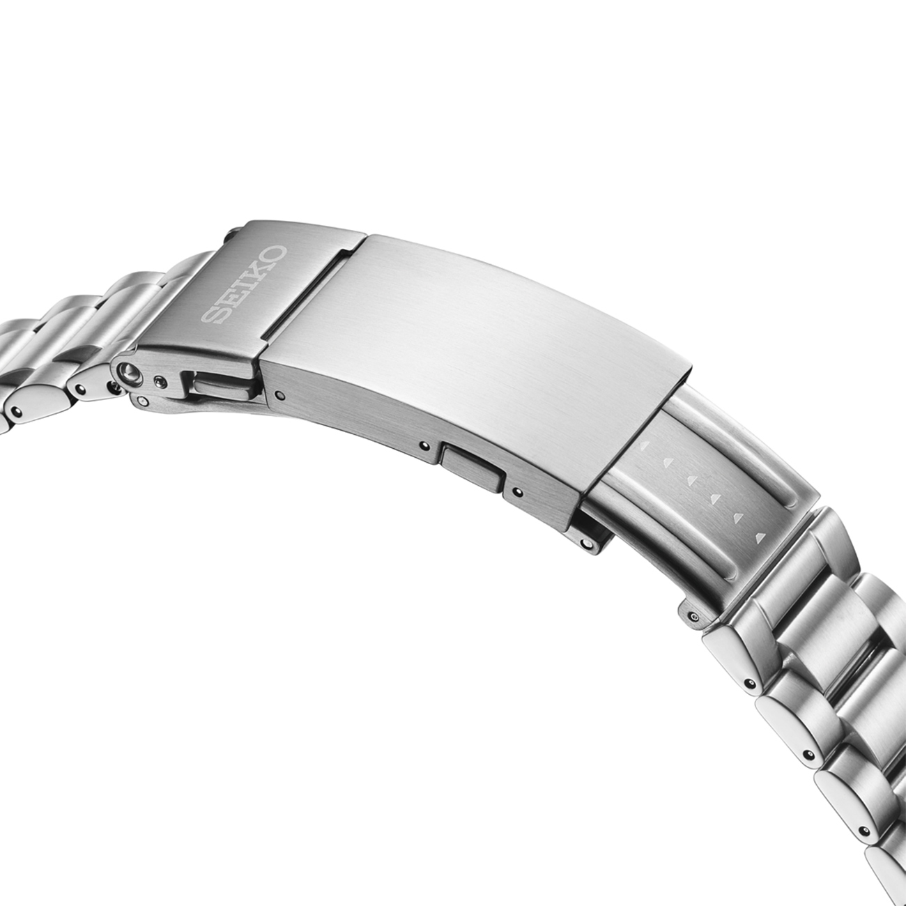 Seiko Prospex HBC002J1 Folding Clasp Bracelet Seiko Prospex HBC002J1 stainless steel bracelet with folding clasp and slide adjuster