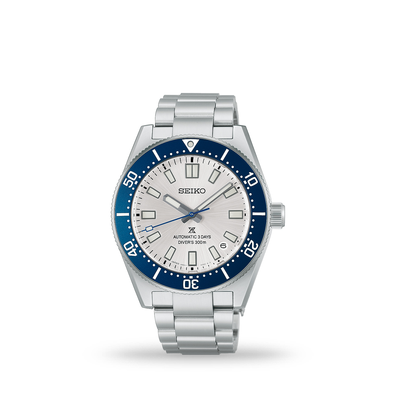 Seiko Prospex HBC005J1 Adjustable Diver Clasp Seiko Prospex HBC005J1 stainless steel bracelet with folding diver clasp and slide adjustment
