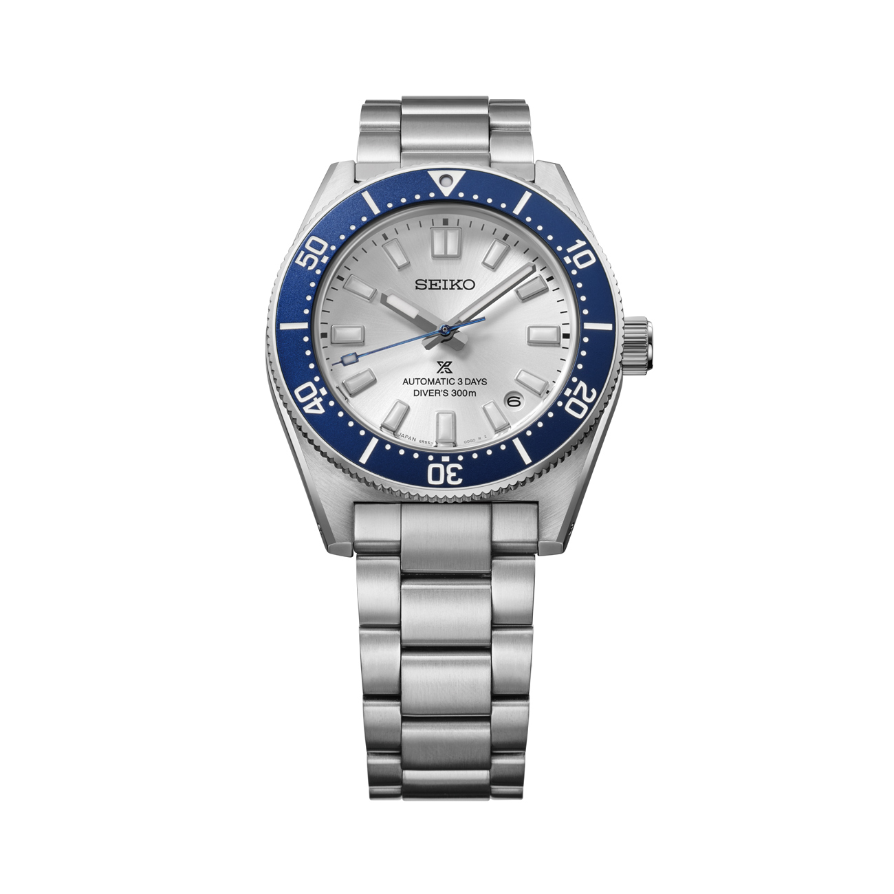 Seiko Prospex HBC005J1 Adjustable Diver Clasp Seiko Prospex HBC005J1 stainless steel bracelet with folding diver clasp and slide adjustment