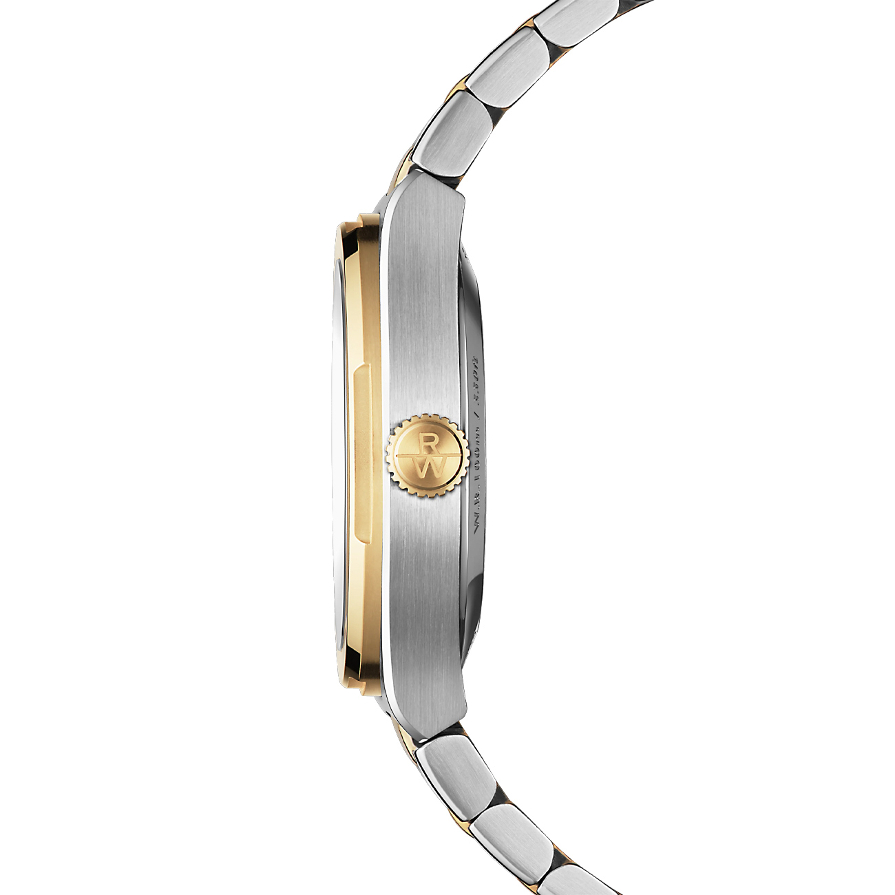 Raymond Weil A.R.T. Automatic Graphite Dial Two-Tone Watch Raymond Weil A.R.T. Automatic 38mm graphite dial two-tone stainless steel men's watch 1000-STP-20001