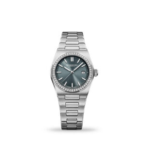 Raymond Weil A.R.T. 1250-STS-56001 stainless steel quartz watch with charcoal blue dial and diamond-set bezel