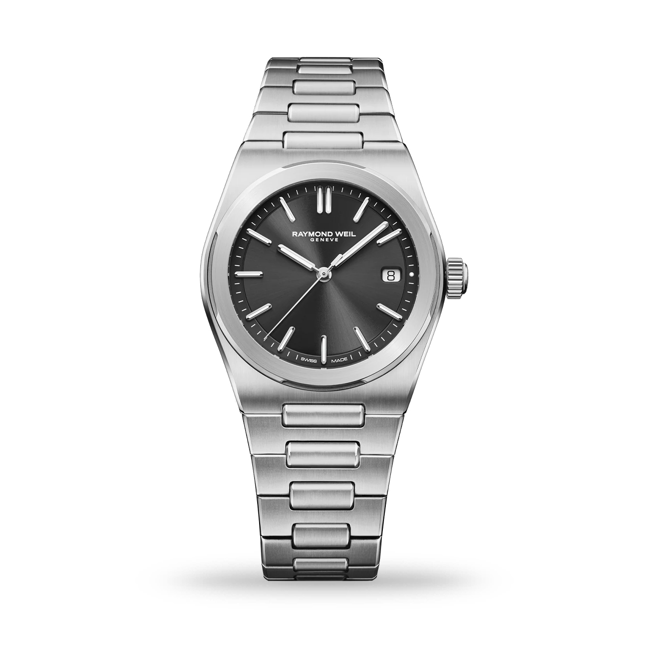 Raymond Weil A.R.T. Automatic Graphite Dial Watch 38mm Raymond Weil A.R.T. Automatic 38mm graphite dial stainless steel men's watch 1000-ST-20001