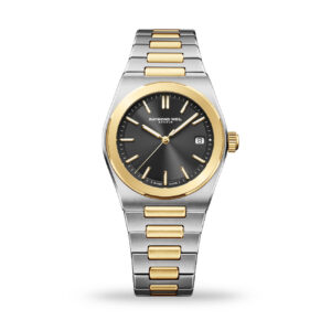 Raymond Weil A.R.T. Automatic 38mm graphite dial two-tone stainless steel men's watch 1000-STP-20001
