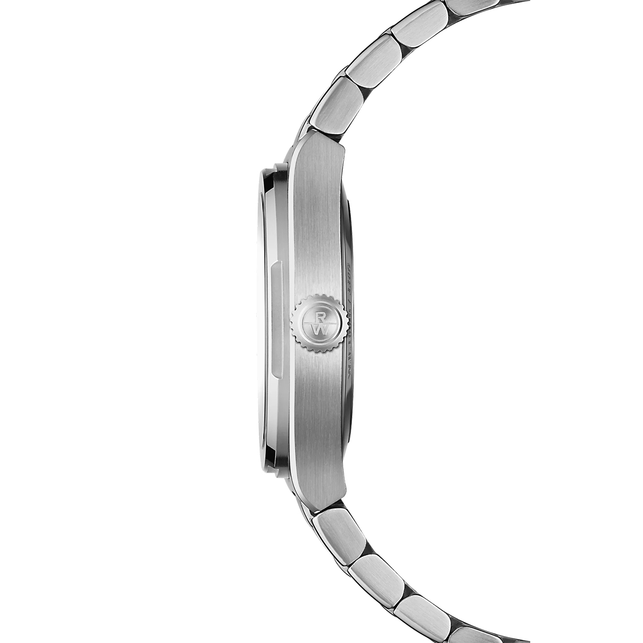 Raymond Weil A.R.T. 1250-ST-56001 Blue Dial Watch 30mm Raymond Weil A.R.T. 1250-ST-56001 stainless steel quartz watch with charcoal blue dial and integrated bracelet