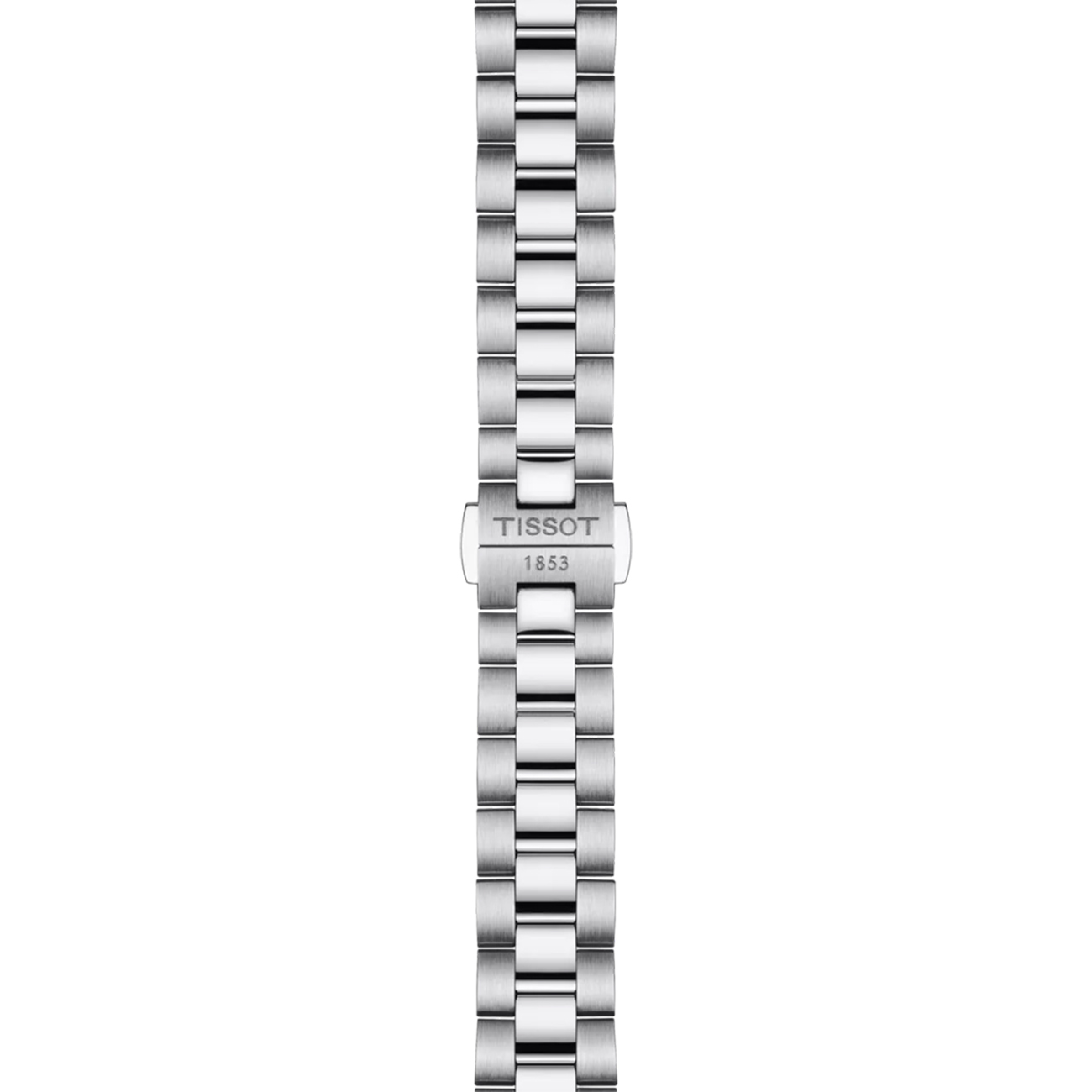 Tissot Butterfly clasp with push-buttons, Interchangeable quick release bracelet Tissot stainless steel bracelet - T605046042