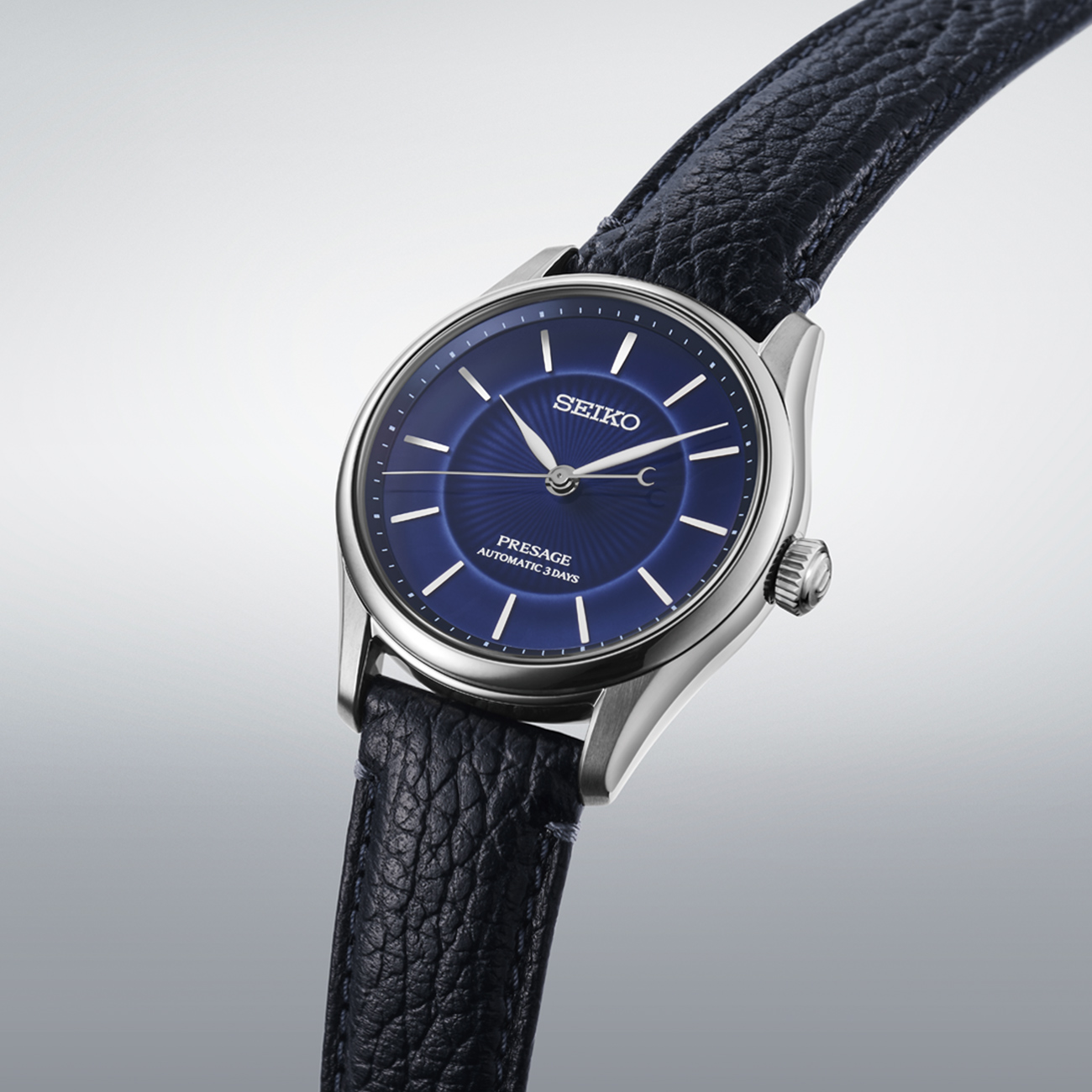 Seiko Presage HCC007J1 Ruri Blue Arita Porcelain Watch Seiko Presage Craftsmanship Series HCC007J1 limited edition automatic watch with Ruri blue Arita porcelain dial