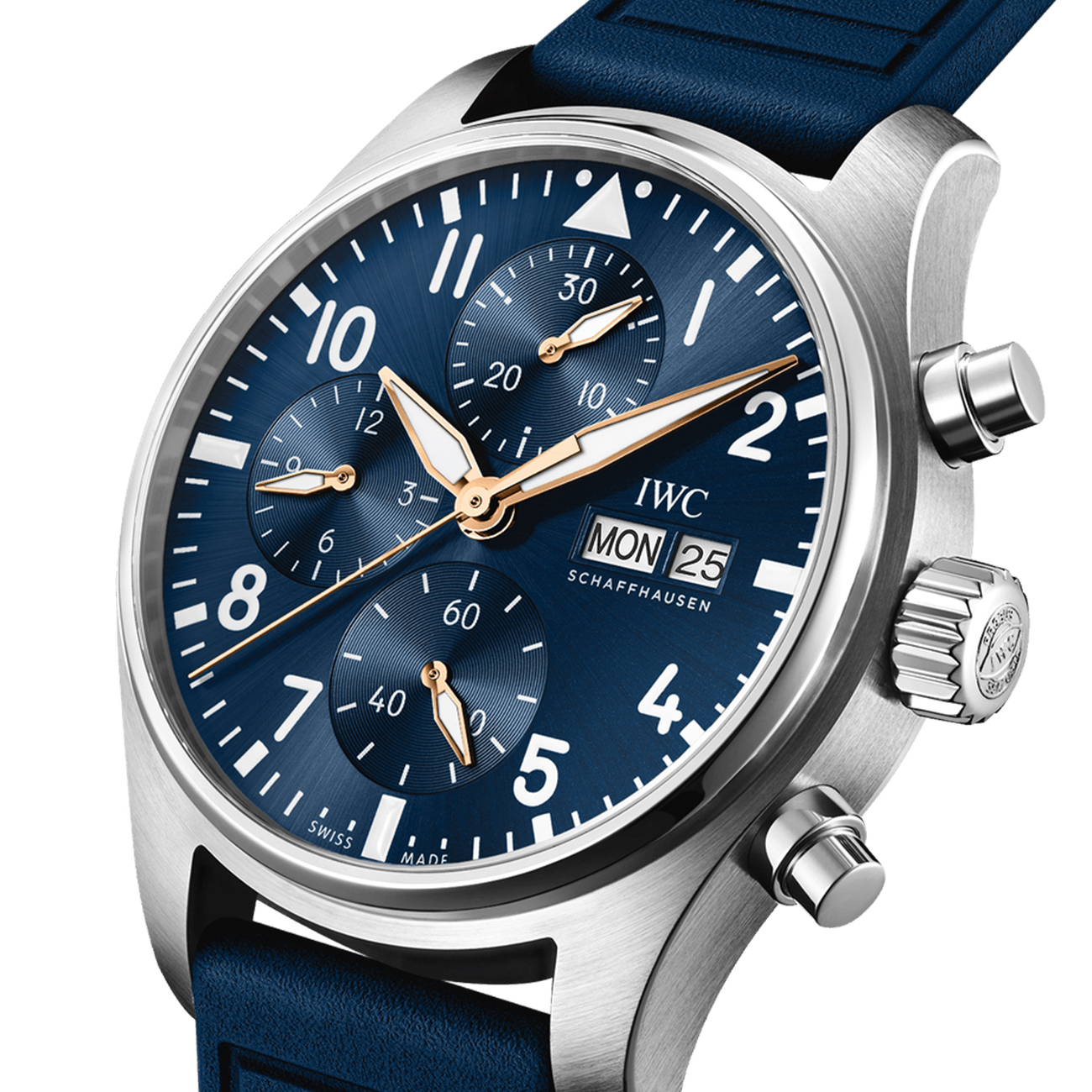 IWC Pilot's Watch Chronograph 41 Le Petit Prince IW388120 IWC Pilot's Watch Chronograph 41 Le Petit Prince IW388120 with blue dial