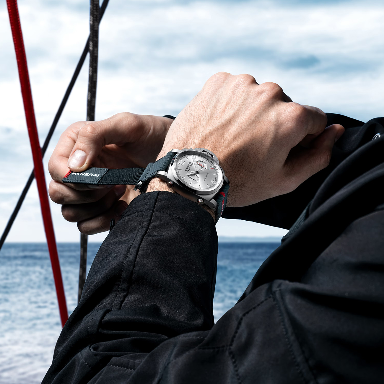 Panerai Luminor Luna Rossa Chrono PAM01768 Automatic 44mm Panerai Luminor Luna Rossa Chrono PAM01768 44mm automatic luxury watch - lifestyle