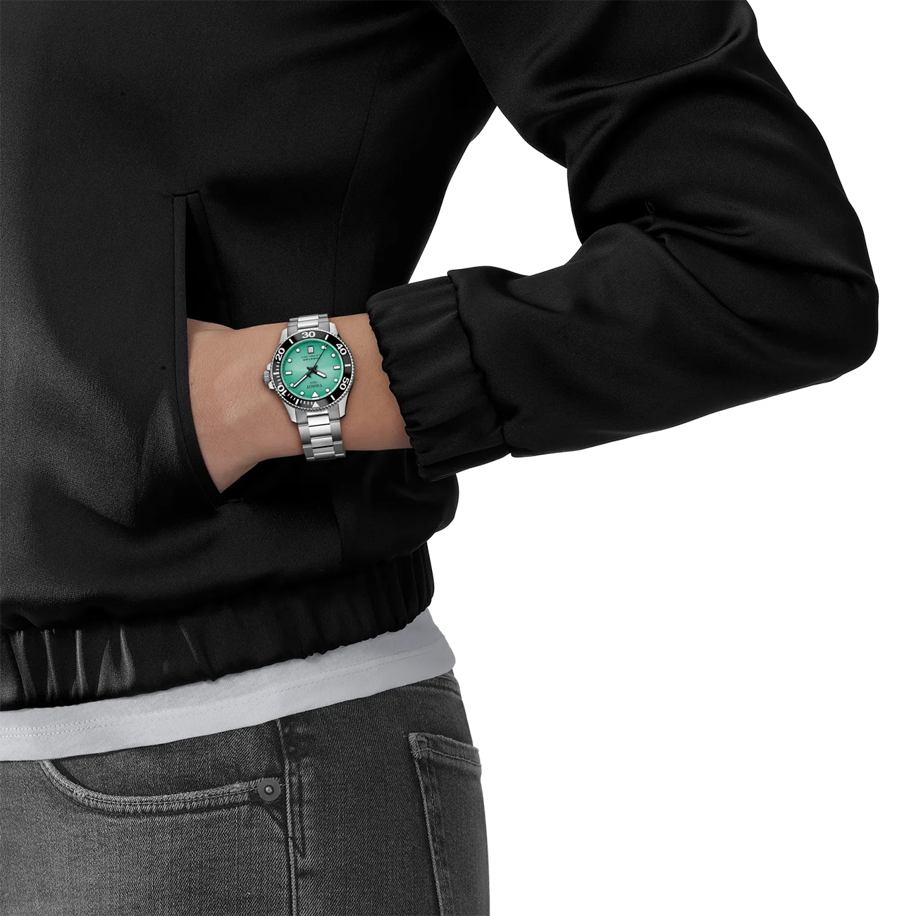 T1202101109100_Tissot-Seastar-1000-36mm-WRIST Tissot Seastar 1000 36mm T1202101109100 turquoise dial stainless steel Swiss quartz watch