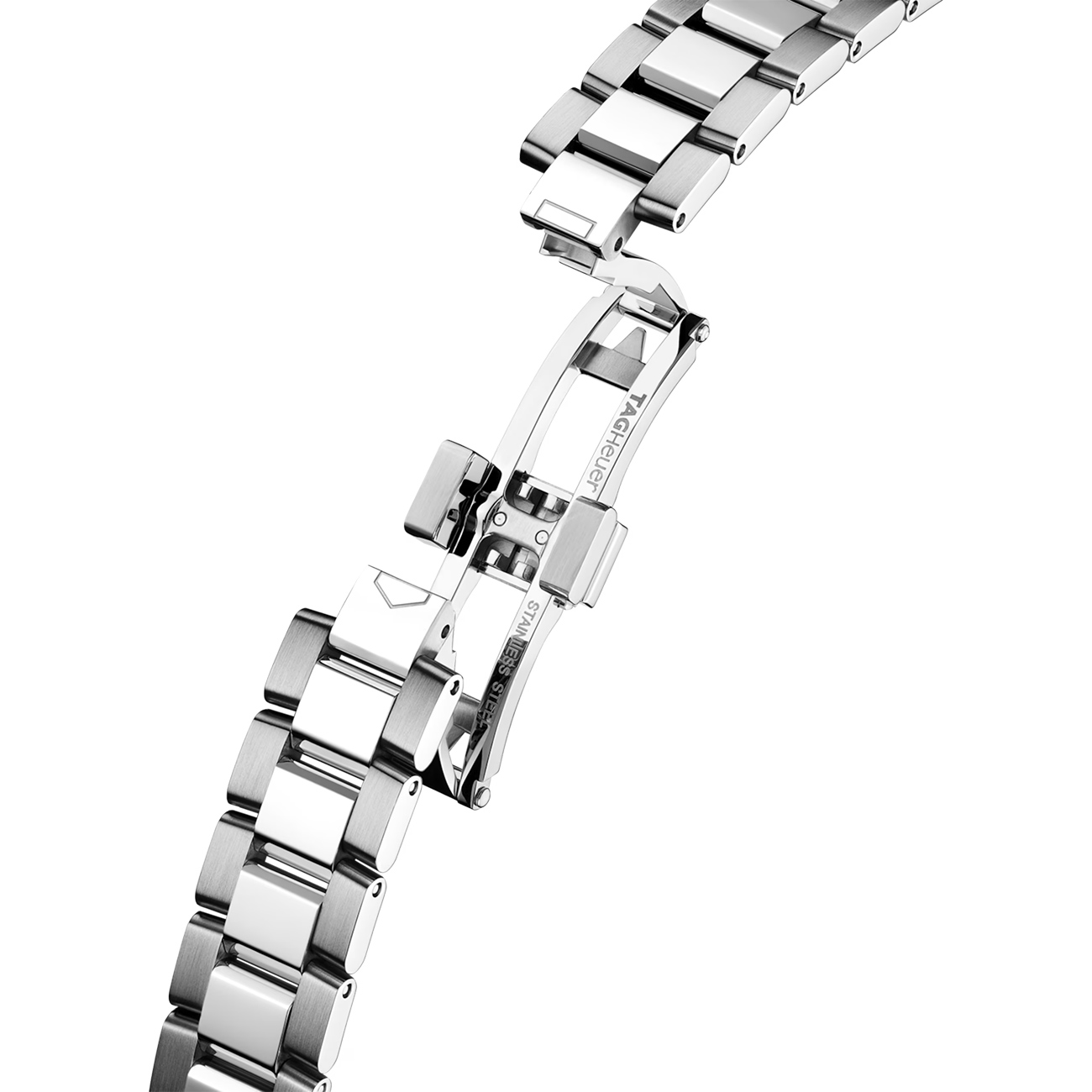 TAG Heuer Aquaracer Professional 100 Solargraph WBP141J.BA0049 TAG Heuer Aquaracer Professional 100 Solargraph 28mm ladies watch WBP141J.BA0049 with diamond bezel - open bracelet