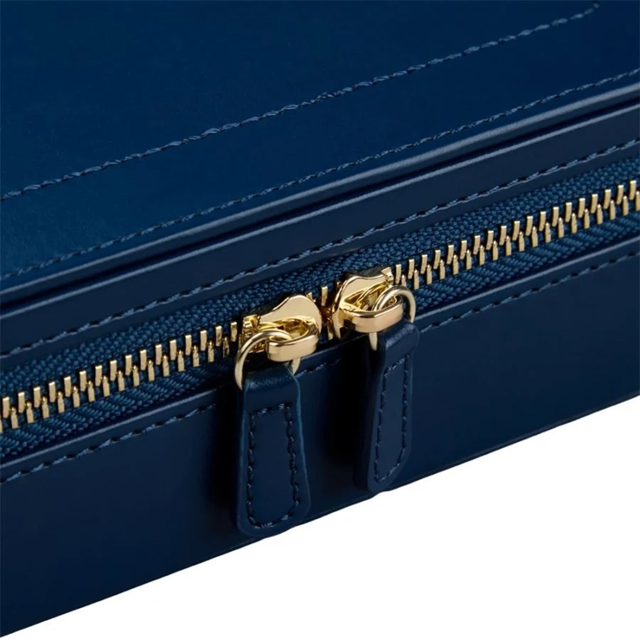 WOLF Sophia Travel Zip Case Indigo Fruit Botanical WOLF x Fiona Howard Sophia Travel Zip Case Indigo Fruit Botanical