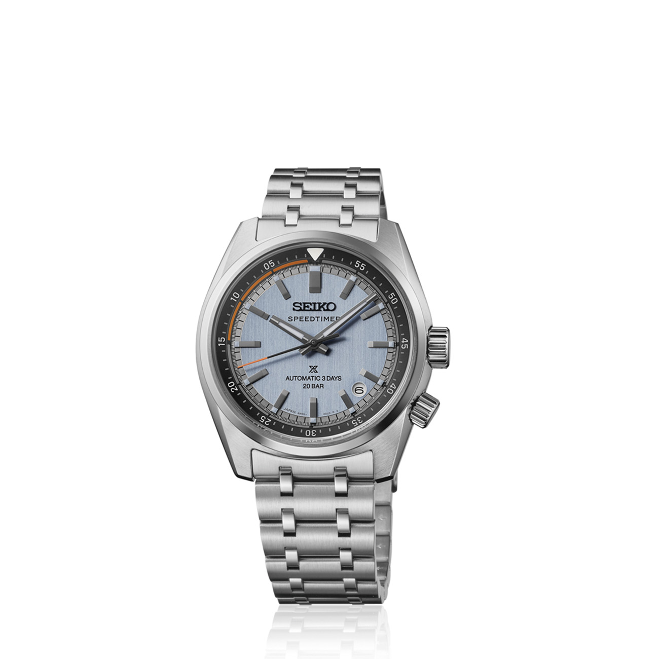 Seiko Prospex HBC003J1 Speedtimer Mechanical Watch Seiko Prospex HBC003J1 Speedtimer mechanical racing watch with orange seconds hand and countdown timer